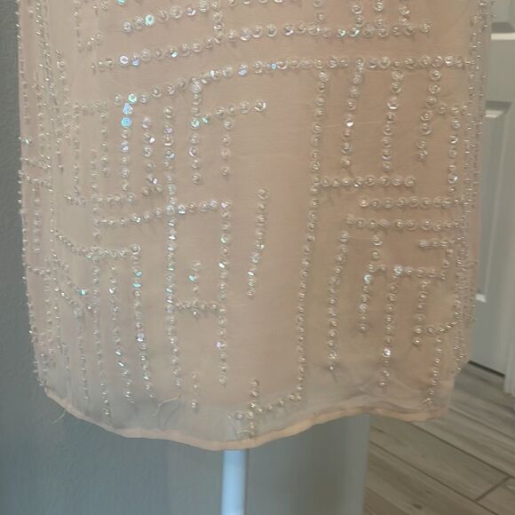 Adelyn Rae Beaded Mini Party Dress Size xs - Picture 4 of 7